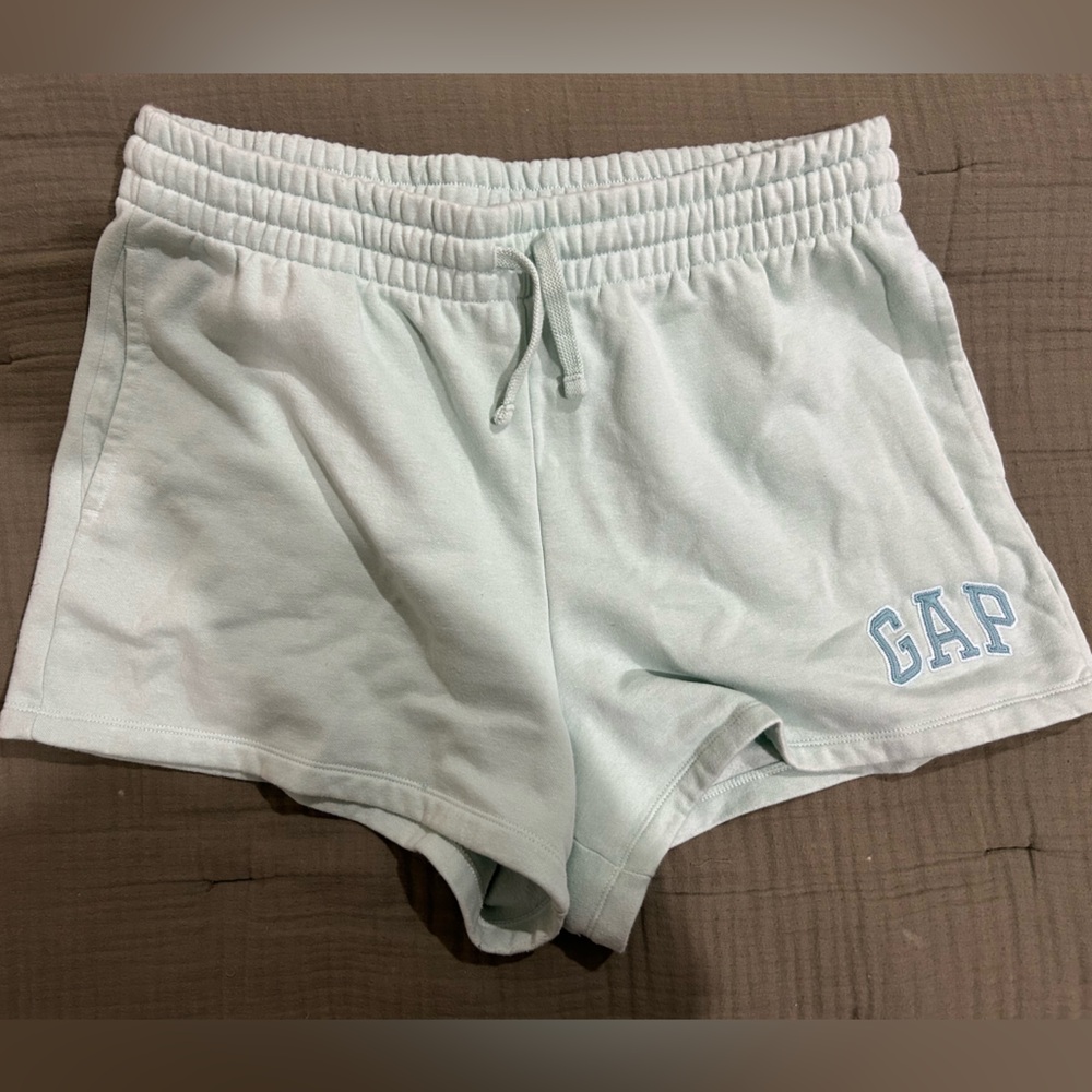 GAP Light Mint Green sweat shorts